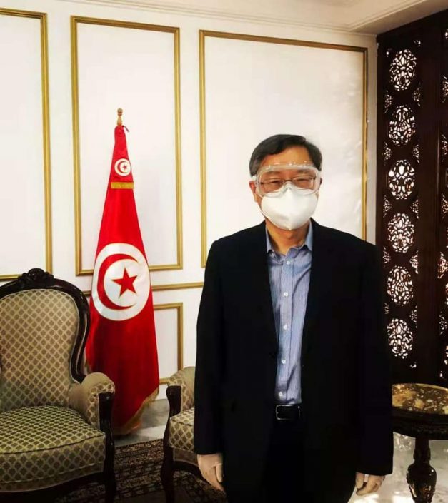 Le nouvel ambassadeur de Chine en Tunisie S.E. M. ZHANG Jianguo est arrivé à Tunis aujourd’hui.